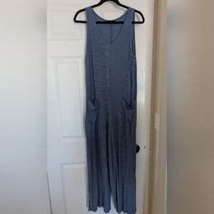 Quince Maternity Jumpsuit Size L
